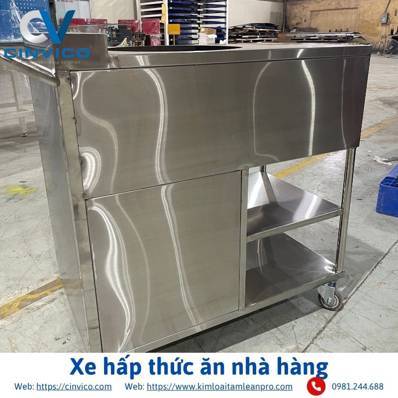 Xe hấp thức ăn nhà hàng - Ảnh 5