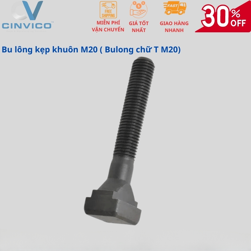 Bulong kẹp khuôn chữ T