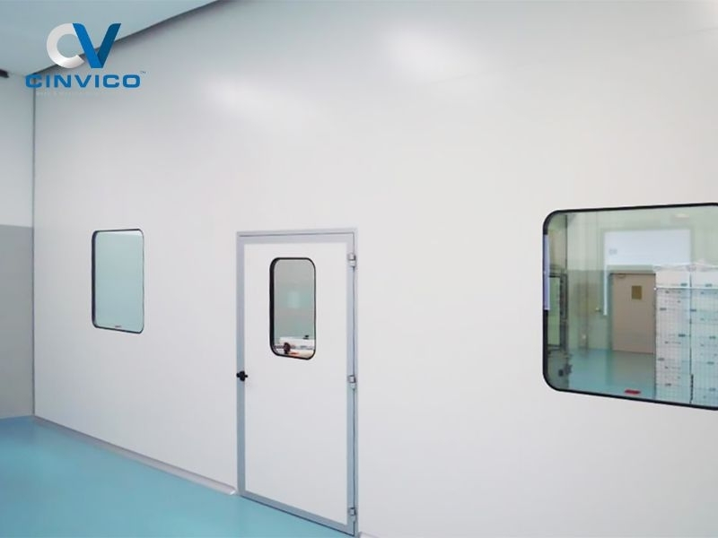 Các loại vách ngăn phòng sạch