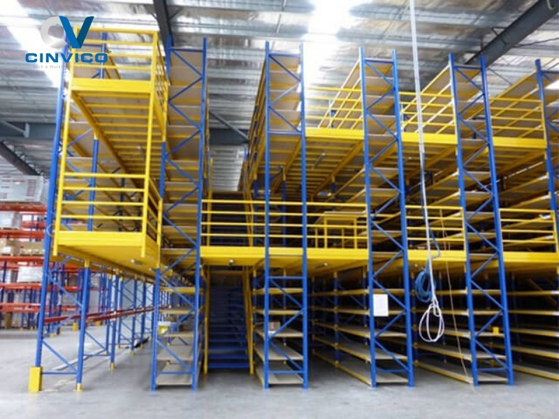 Mẫu kệ để hàng thông minh