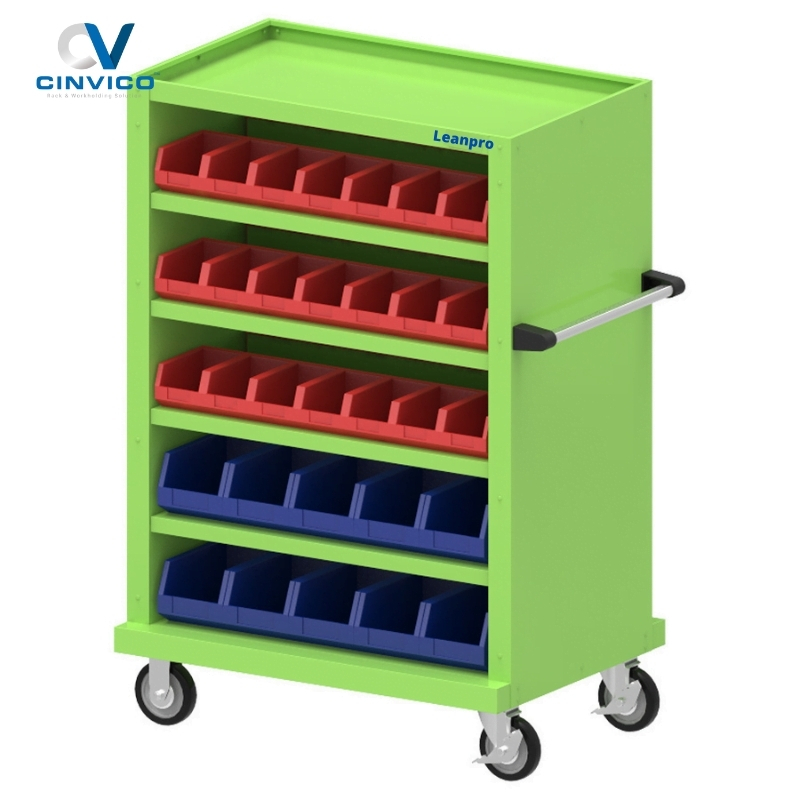 Xe đẩy dụng cụ cơ khí 5 ngăn kéo