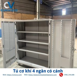 Tủ cơ khí 4 ngăn có cánh