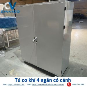 Tủ cơ khí 4 ngăn có cánh
