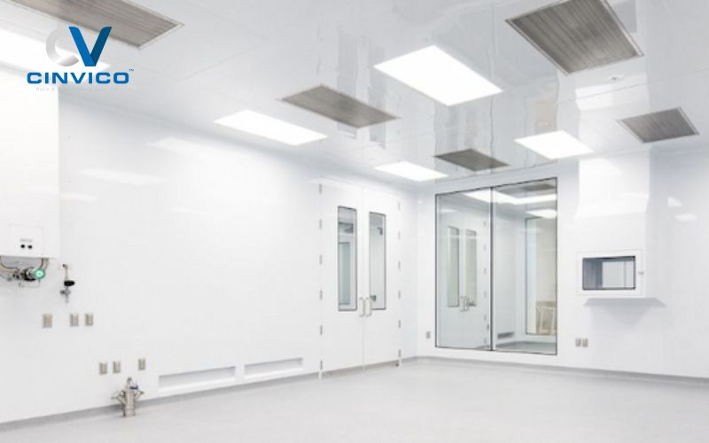 Panel phòng sạch có tính cách âm, cách nhiệt tốt Panel phòng sạch có tính cách âm, cách nhiệt tốt