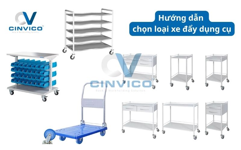 Xe đẩy dụng cụ là gì? Hướng dẫn chọn loại xe đẩy dụng cụ phù hợp - Hình 1