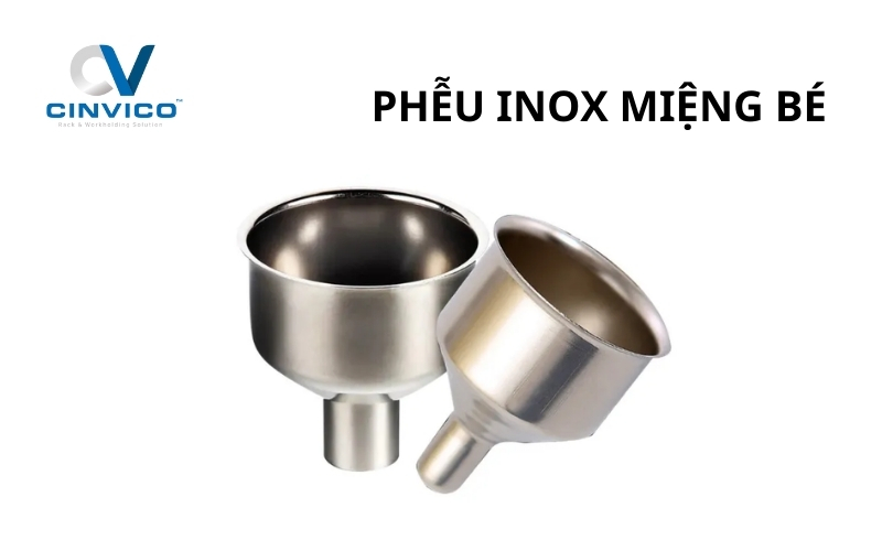 Phễu inox miệng nhỏ