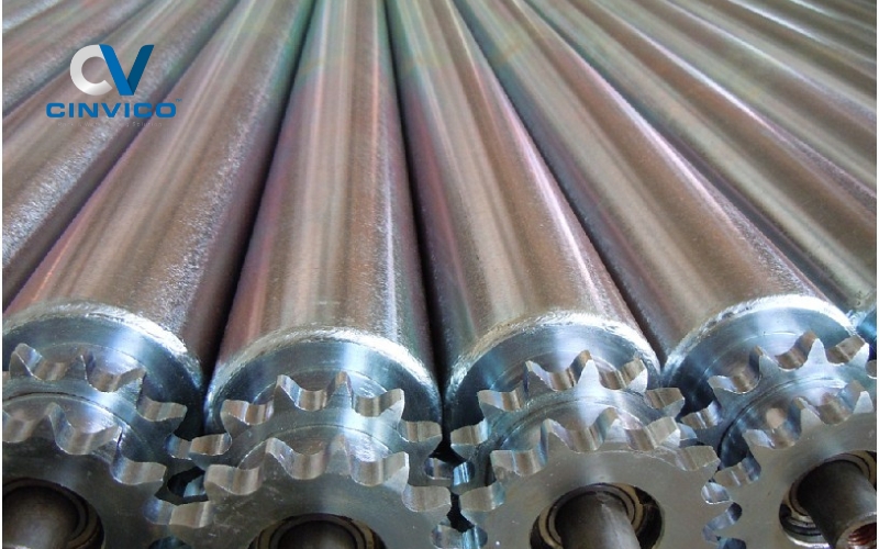 Băng tải con lăn xích Cinvico