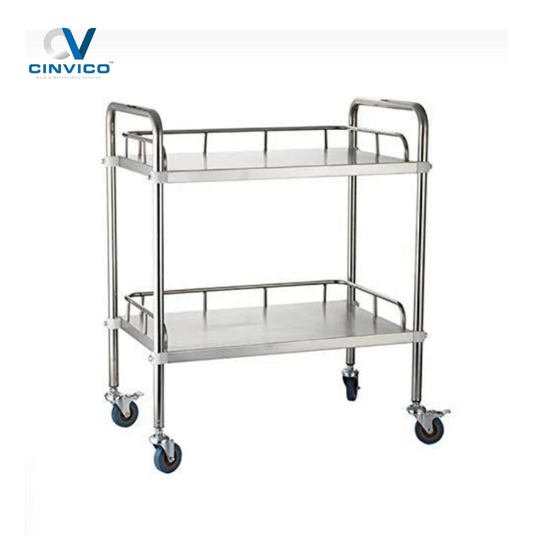 Ưu nhược điểm khi sử dụng xe inox 2 tầng