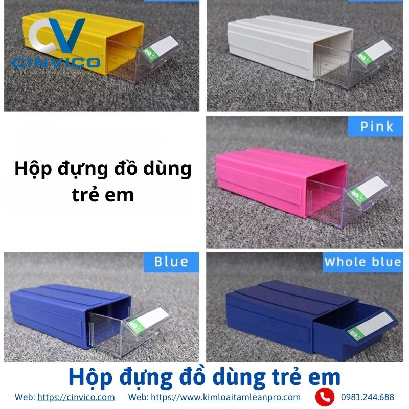 Hộp đựng đồ dùng trẻ em - Ảnh 3