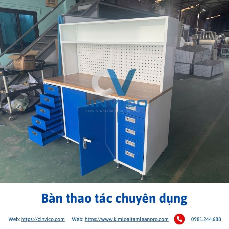 Lưu ý khi sử dụng bàn thao tác