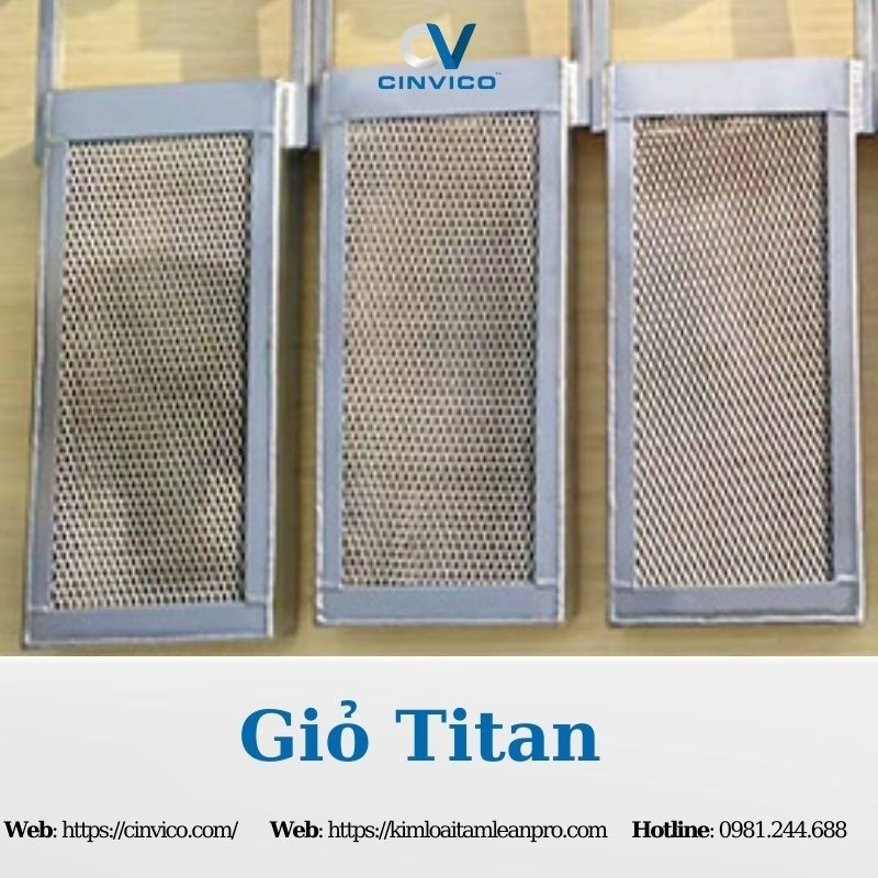 Mua giỏ titan chất lượng tại Cinvico