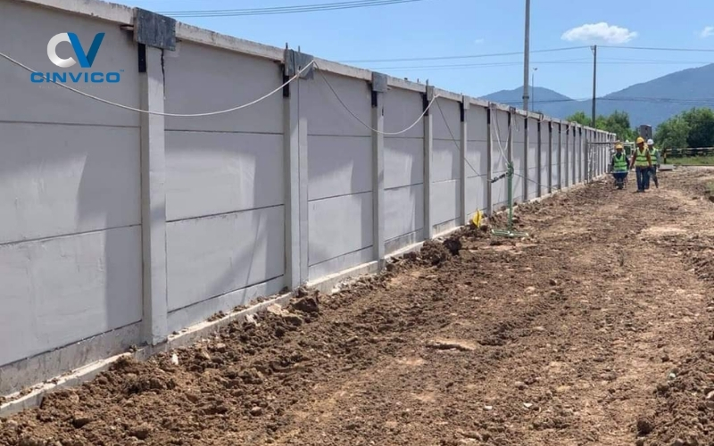 Hàng rào panel công nghiệp