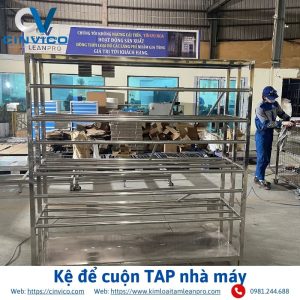 Kệ để cuộn TAP nhà máy