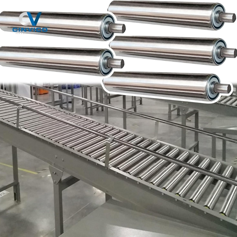 Ứng dụng của con lăn inox