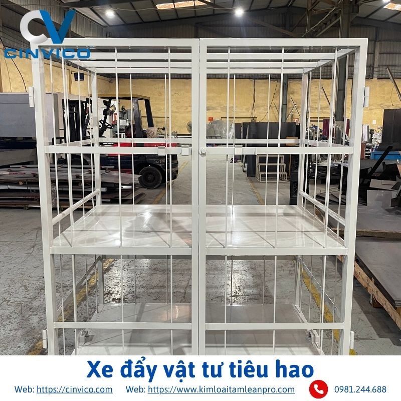 Xe đẩy vật tư tiêu hao