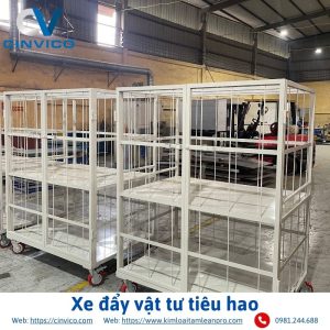 Xe đẩy vật tư tiêu hao