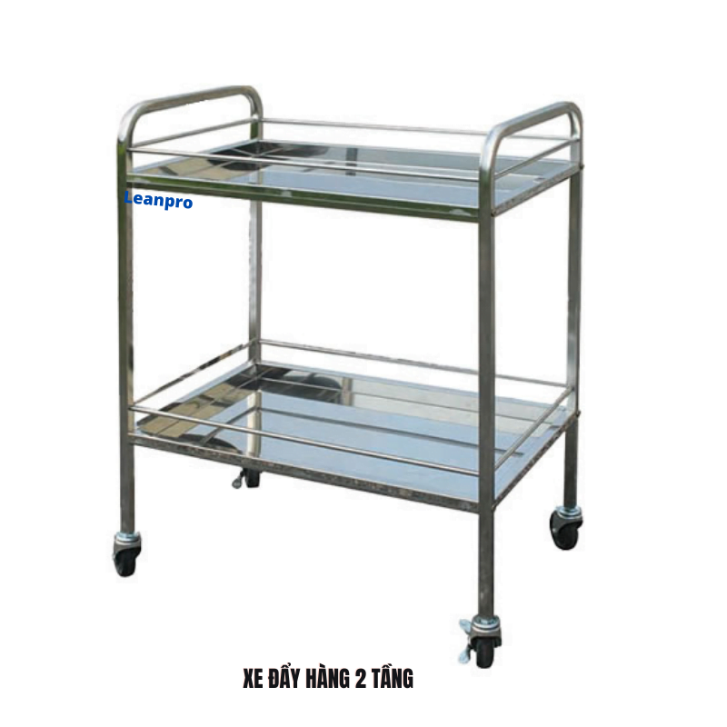 Xe đẩy hàng công nghiệp theo yêu cầu cho xưởng cơ khí, nhà máy FDI - tải 150-1000kg, inox/thép. Cinvico xưởng sản xuất Hà Nội, báo giá 24h, bảo hành 12 tháng.